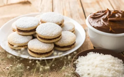 Alfajores de Maicena con Dulce de Leche